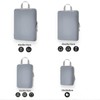 MEUVO Compression Packing Cubes for Suitcases – 4 Pack Suitcase