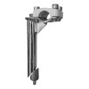 Poste De Manubrio Para Bicicleta Bmx Cross 22.2mm Color Blanco Largo 150 mm