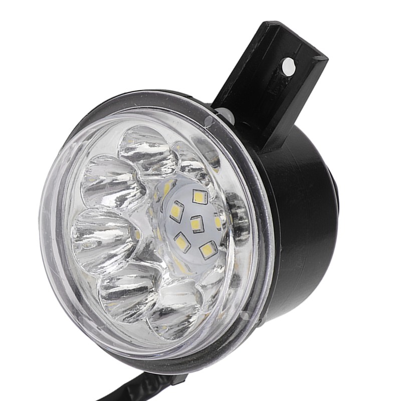 LED Front Headlight Lamp High Low Beam Mode 12V Universal