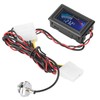 Water Cooling Thermometer Computer Water Cooled Temperature Digital Display Meter