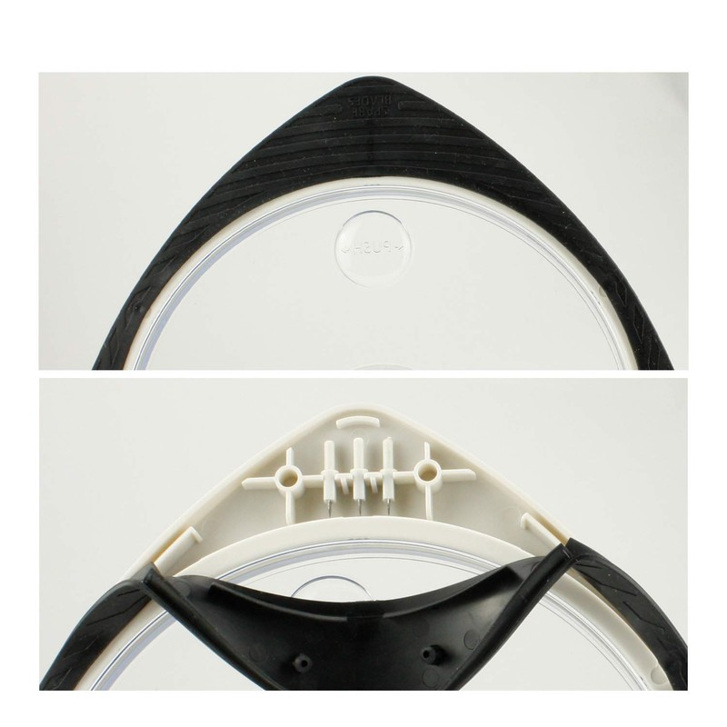 ARTOZ Circle Cutter with 3 Spare Blades, Paper, Photos, Cardboard,