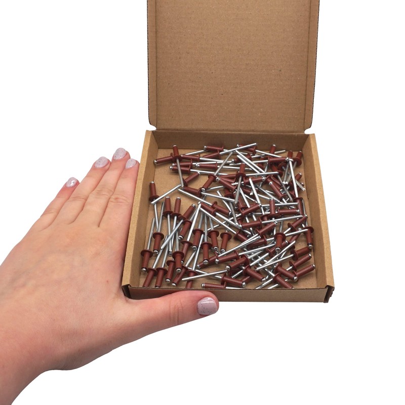 (Pack of 80) Varnished Blind Rivets 4.0 x 12 mm,