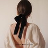 GUZOSJO Solid Color Long Neckerchief Pure Skinny Scarf Necktie Handbag