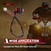 WOOSTAR 7/8" 22mm Handlebar 4 Function Right Start Switch with
