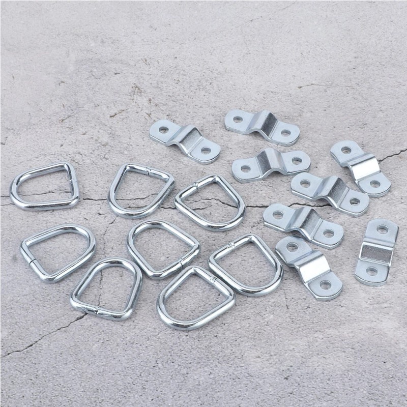 Maxhanest Car For 8Pcs Tie Down D Ring Load Anchor