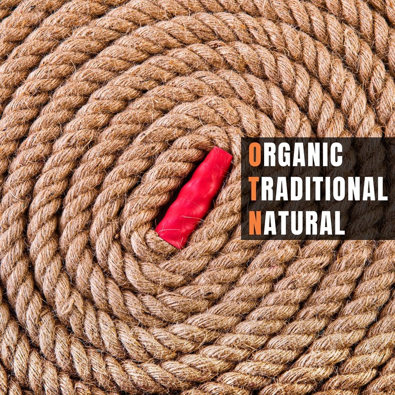 Manila Rope 3/4″×100′ - Nautical Ropes - Natural Jute Rope