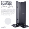 Adjustable Post Base Brackets Fits 1.5x1.5, 2x2, 2x4, 4x4 inch
