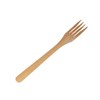BambooMN Organic Reusable Bamboo Cutlery Utensils Set - Bamboo Fork,