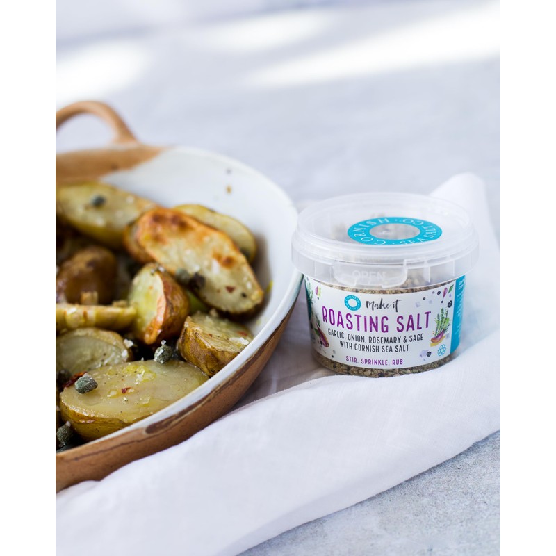Cornish Sea Salt Tub (1 Pack, Roasting Salt 50g)