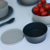 Connect Bowl 0.4 Bowl 400 ml with Lid Natural Ash