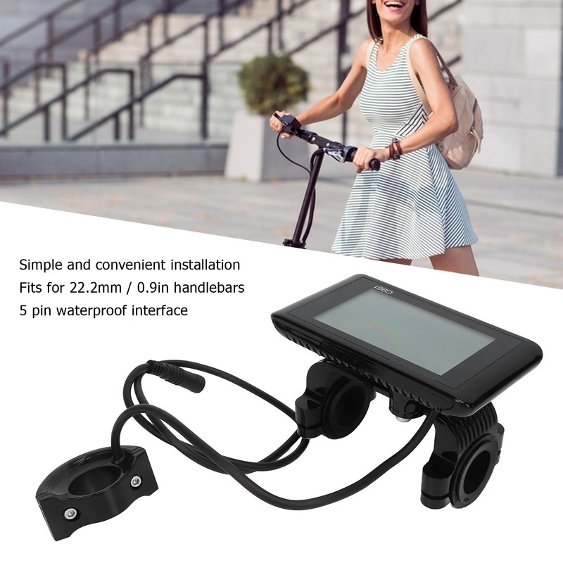 Electric Bike C961 LCD Display Waterproof Electric Bike Display Control