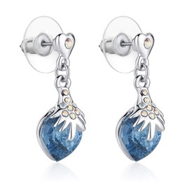 KRUCKEL I love you forever earrings made with Austrian Crystals–7031010