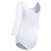 Soudittur Body Danza Bambina Balletto Body Leotards Costumi Cotone 3/4