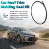 Youqsm Roof Trim Molding Seal Kit Compatible with Corolla 2014-2017