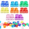 GWHOLE Dice Dice 6 Sides 40pcs 16mm trpg Dice Right