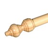 Liedeco End Piece for Curtain Rods Thüringen, Diameter 28 mm Pack