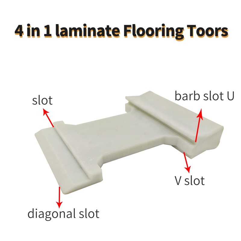 ECUTERS 4 in 1 Laminate Flooring Tools, Tapping Block Kit，Vinyl