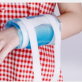 Warm/cold waist band type neck, knee, shoulder, foot, compress, wrist, shoulder, all over pain. steaming