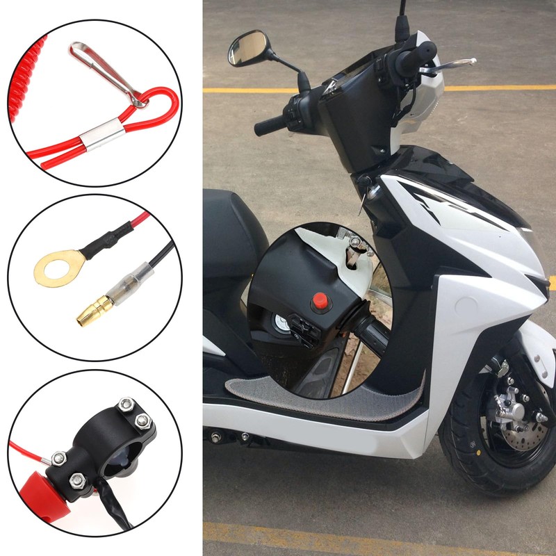 Create idea 2-Wire Universal Kill Switch Button Lanyard Isolator Switch