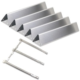 BTCDR 7638 17.5 Inch Grill Grates Replacement for Weber Spirit 300 Series, Spirit E/S 310 E/S 320 E/S 330 SP-320, Spirit 700, Genesis Silver/Gold B & C, Genesis Platinum B/C Gas Grills, Cast Iron