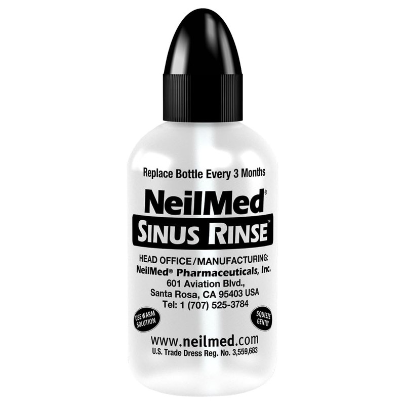 Neilmed's Sinus Rinse, Pediatric, Complete Saline Nasal Rinse Kit 60