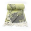 Evagone Jacquard Premium Peshtemal Lotus Pattern (Beach Towel aslo for