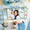 JeVenis Surf Party Photo Booth Props Frame Summer Pool Beach