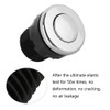 Tyenaza Air Button Switch, Push Button, Push Button Operation, Silver