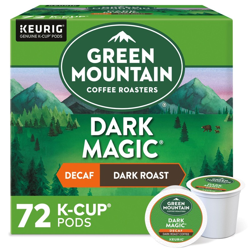 Green Mountain Coffee Roasters Dark Magic Decaf Keurig Single-Serve K-Cup