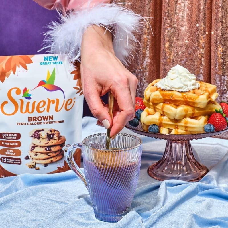 Swerve Ultimate Sugar Replacement Sweetener, Brown Sugar Substitute, Zero Calorie,