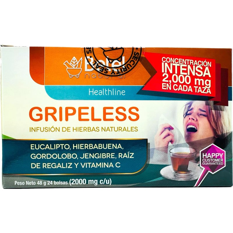 Betel Natural Gripless Tea - All Natural Aid for Cold