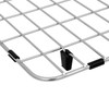LQS Stainless Steel Kitchen Sink Bottom Grid and Sink Protector,