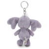 NICI 61480 Key Ring Love Elephant Dark Grey 10 cm