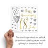 Hunts England - 18th Wedding Anniversary Card - Happy Anniversary