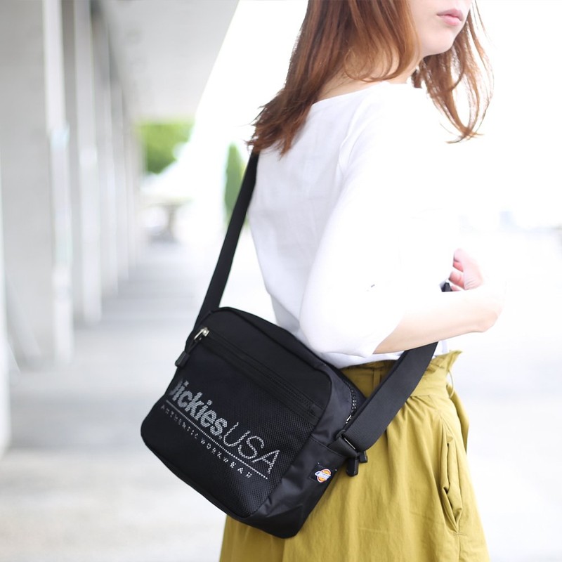 Dickies Splogo USA Shoulder Bag with Dwears Sticker Sacoche Messenger