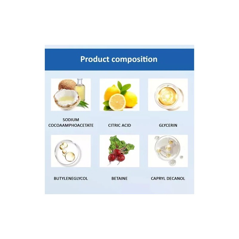 Jabón De Pelo Negro, Reparación, Limpieza, Nutrición - 4 Pcs