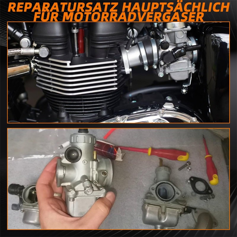 Motorcycle Carburettor Repair Kit for BVF 16N1-11, Complete Set with