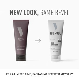 Bevel Bevel Beard Conditioner for Men - Beard Softener with Coconut Oil, Shea Butter and Aloe Vera, Softens and Conditions Beard to Help Reduce Breakage, 4 Oz