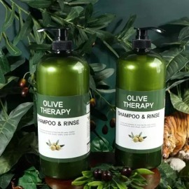 강한모발 영양공급 윤기나는 샴푸린스겸용 1500ml 2개 Strong Hair Nutrition Supply Shampoo Rinse Combo 1500ml 2 Pieces