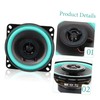 ULTECHNOVO Car Door Speakers Full Range for Sound Compact Design