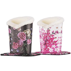 Plush Fluffy Lined Anti-scratch Eyeglasses Holder Protective Glasses Stand Case