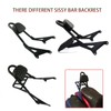 BAIONE Motorcycle Sissy Bar Detachable Rear Passenger Backrest Replacement for