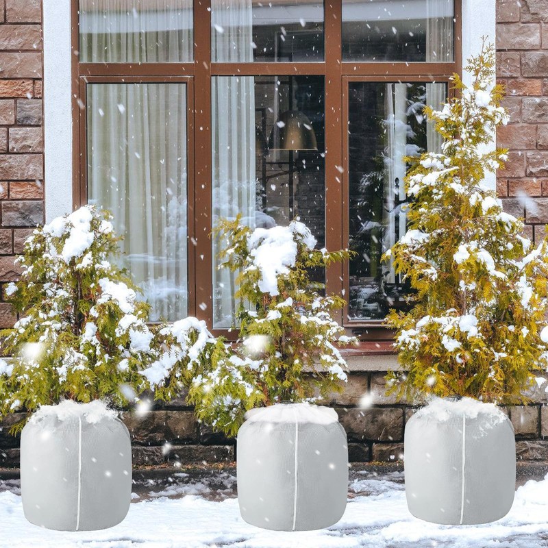 Shyllin Pot Protection Plants Frost Protection Winter 50 x 45