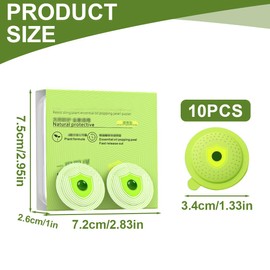 IKOPFLN Mückenpflaster,10 Stück Mückenschutz Kinder,Anti Mücken Sticker mit ätherischem Öl aus explosiven Perlen für Erwachsene Kinder Outdoor Camping Urlaub Summer