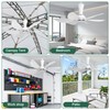 Roodike 22.5" Plug in Ceiling Fan for Outdoor Gazebo Patio