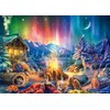 Schmidt Spiele 59787 Campfire Romance Under the Starry Sky, 1000-Piece
