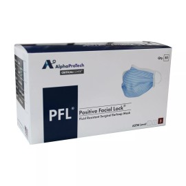 PlastCare USA ASTM LEVEL 3 4-Ply Disposable Medical Surgical Protection Filter Face Masks