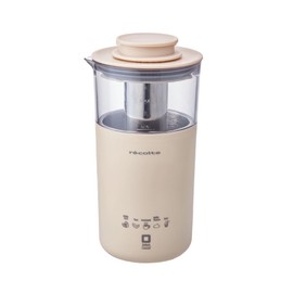 Récolte Milk Tea Maker RMT-1(W) Fully Automatic Tea Maker Milk Foam Machine Milk Former with Recipe, Cream White