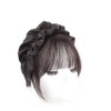 Natural frill bangs wig headband for styling (WFLOOQG) Light brown WFLOOQG / 자연스러운 프릴 앞머리 가발 머리띠 스타일링용 (WFLOOQG) 연브라운WFLOOQG