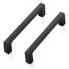 Ravinte 10 Pack Solid 4 Inch Kitchen Square Cabinet Handles